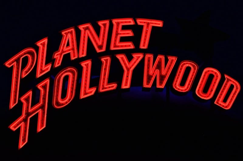 Planet Hollywood happy hour